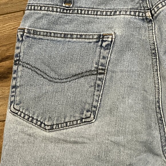 Carhartt Destroyed Denim Jean Shorts Size 32x10 Blue B354 LCW Dad Jorts Grunge - Picture 11 of 13